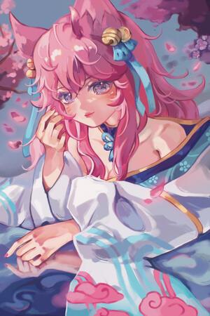 Spirit Blossom Ahri - League of Legends